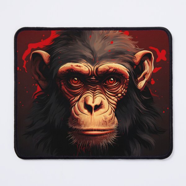 Item preview, Monkey portrait designed and sold by toaderbogdan88.