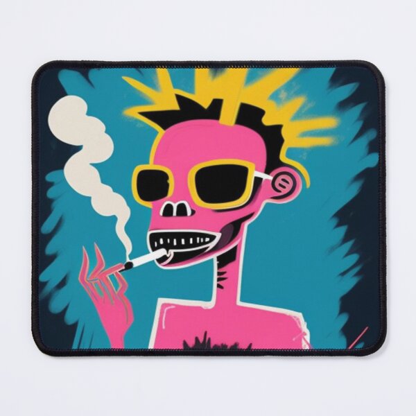 Item preview, NFT Funny Cartoon Smoking Weed Art designed and sold by itzbart.