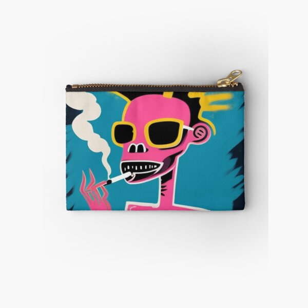 Item preview, NFT Funny Cartoon Smoking Weed Art designed and sold by itzbart.
