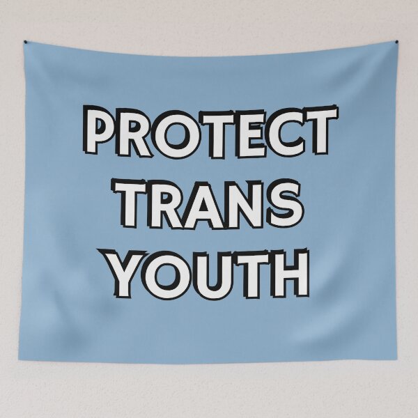 Item preview, Protect Trans Youth - Transgender Pride designed and sold by Inspirationmotivation.