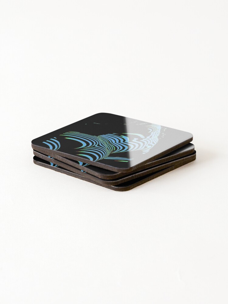 Thumbnail 4 of 5, Coasters (Set of 4), First Rave designed and sold by dhd100.
