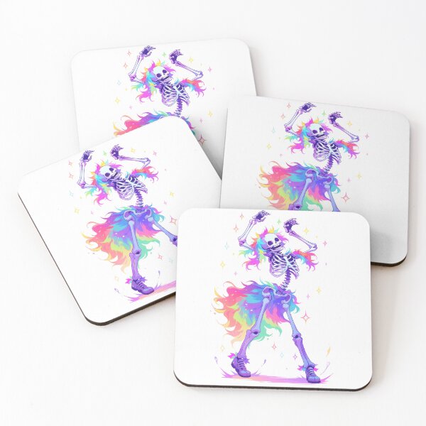 Item preview, Boney Boogie: Skeleton's Spectrum Shimmy designed and sold by KaleidoKiosk.