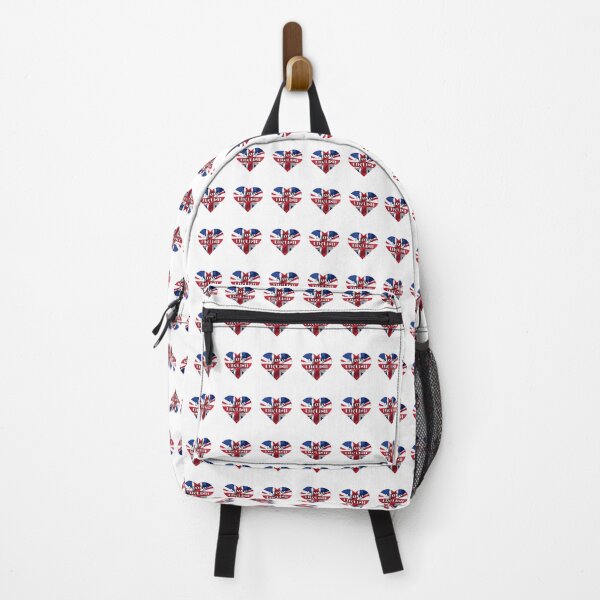 Item preview, i love english, heart with united kingdom flag designed and sold by language-des.