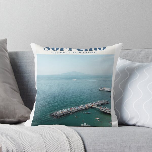 Item preview, Sorrento Italy Vintage Travel Poster designed and sold by Chloelineberg.