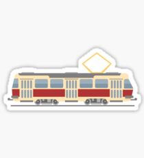 Tram Sticker