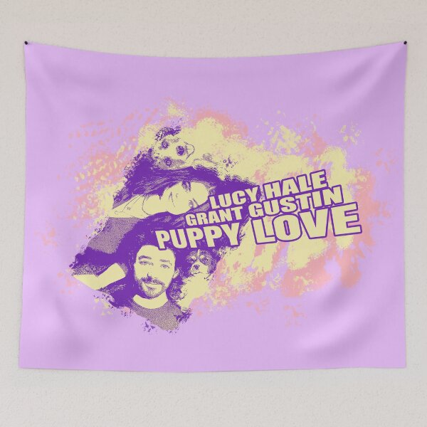 Item preview, Lucy Hale Grant Gustin Puppy Love movie graphic design designed and sold by ironpalette.