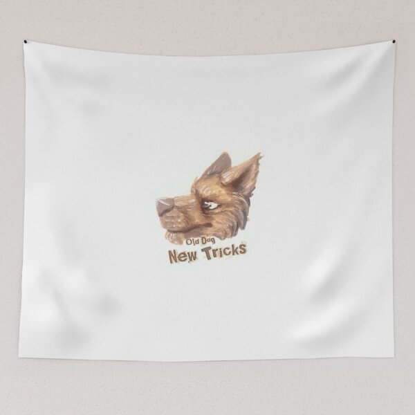 Item preview, Old Dog New Tricks designed and sold by CuriousLilFox.
