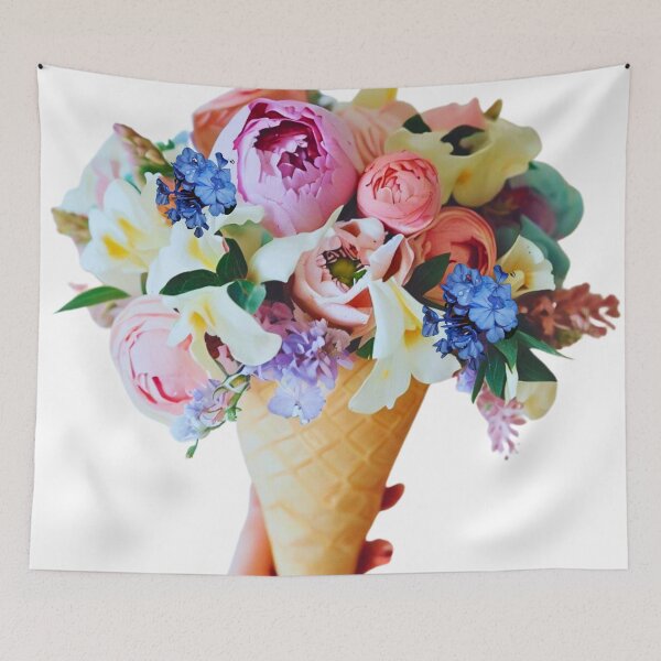 Item preview, Ice cream flower bouquet  designed and sold by RachelRebel.