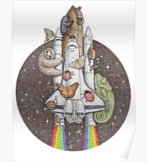 eine Reise zum Mond Poster