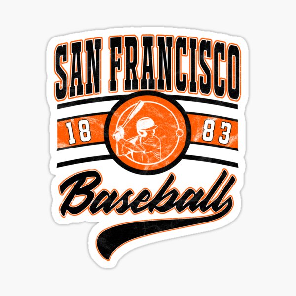 San Francisco Baseball Sticker for Sale by magicdecor