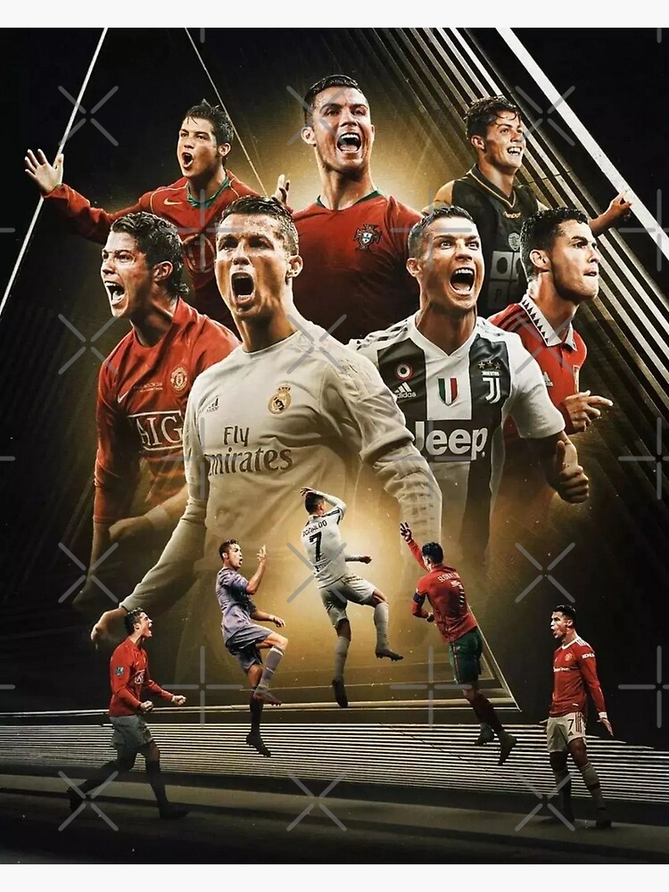 Fútbol Superestrella Cristiano Ronaldo Poster CR7 Colombia