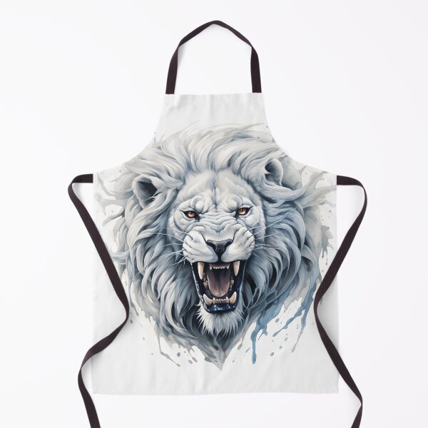 Item preview, White lion designed and sold by toaderbogdan88.