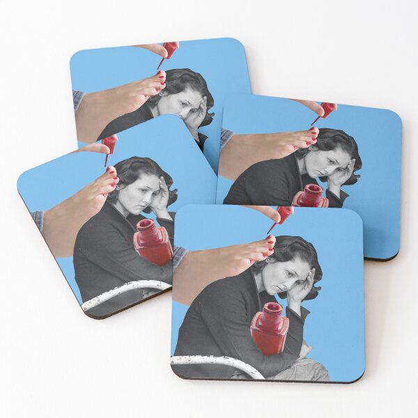 Item preview, Whimsical Art Print: 'Girl Bossed Solo in Blue' - A Story of Strength, Bullies, and Nail Polish designed and sold by GollyWillikers.