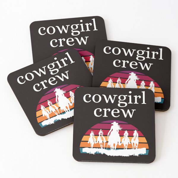 Item preview, Cowgirl Crew Horseback Rider Friendship Country Riding designed and sold by MagicSD Designs.