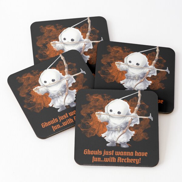 Item preview, Cute Halloween Ghost Archer Archery Bow & Arrow designed and sold by Winarrts.