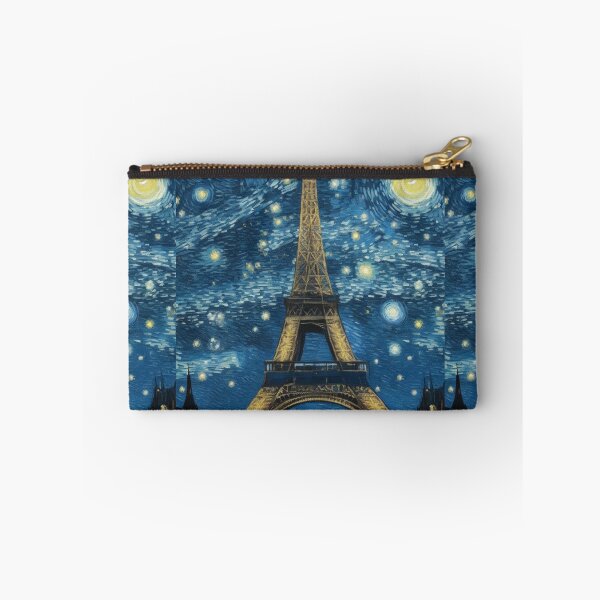 Item preview, Starry night in Paris Van Gogh Starry Night Eiffel Tower designed and sold by Vangoholic.