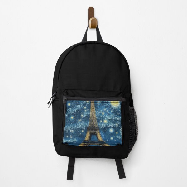 Item preview, Starry night in Paris Van Gogh Starry Night Eiffel Tower designed and sold by Vangoholic.