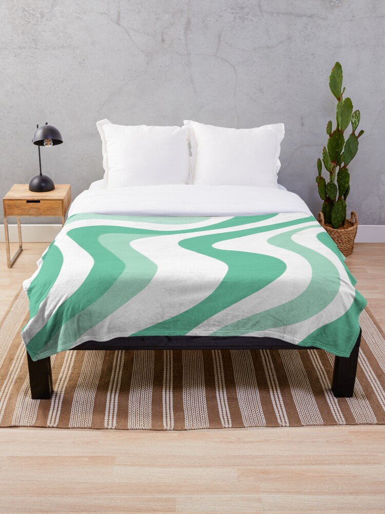 Aperçu 1 sur 6. Plaid avec l'œuvre Color Shapes créée et vendue par timegraf.