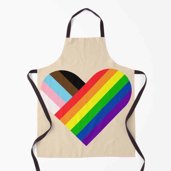 Item preview, Progress Pride Flag Heart New designed and sold by NYXFN.