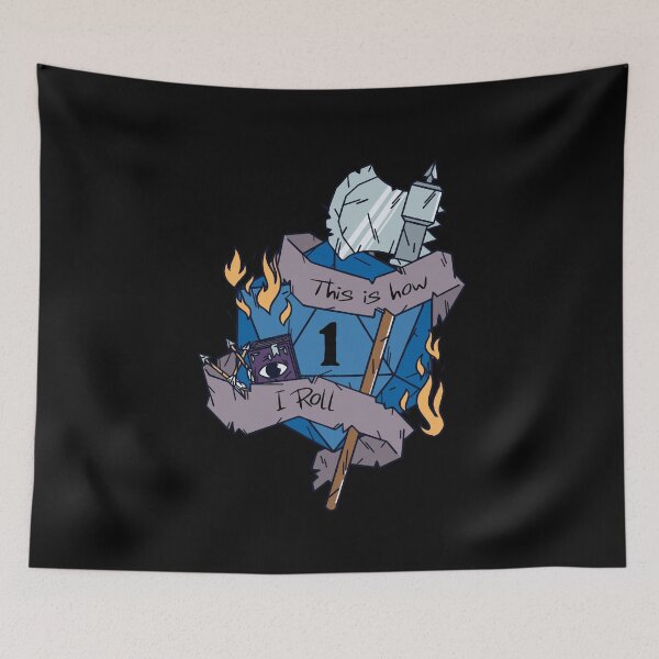 Item preview, Critical Miss: This is how I roll - Natural One, RPG lovers designed and sold by Zanda-Nerd-Shop.