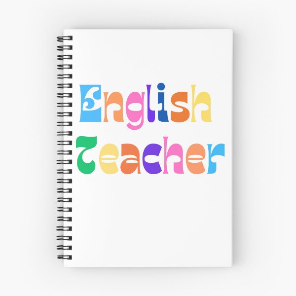 Item preview, colorful and fun english teacher design designed and sold by language-des.