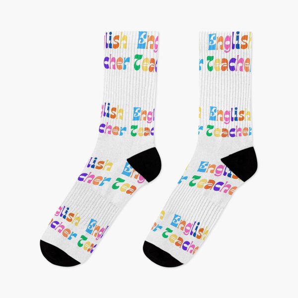 Item preview, colorful and fun english teacher design designed and sold by language-des.