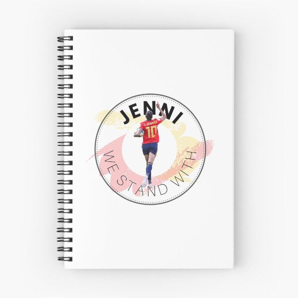 Item preview, Jenni Hermoso World Soccer Champion, We Stand With designed and sold by Monies-Designs.