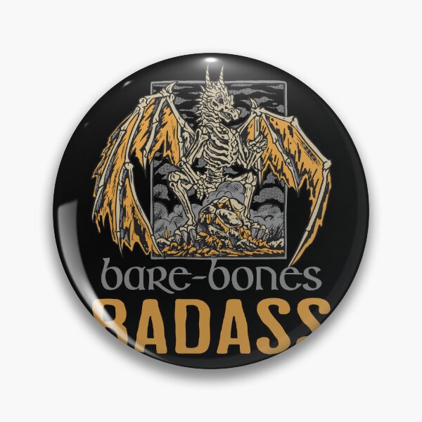 Item preview, Dragon Skeleton: Bare-Bones Badass. Halloween RPG lovers gift designed and sold by Zanda-Nerd-Shop.
