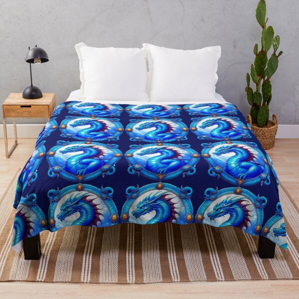 Item preview, Gorgeous blue dragon. designed and sold by Natalia-Vlad.