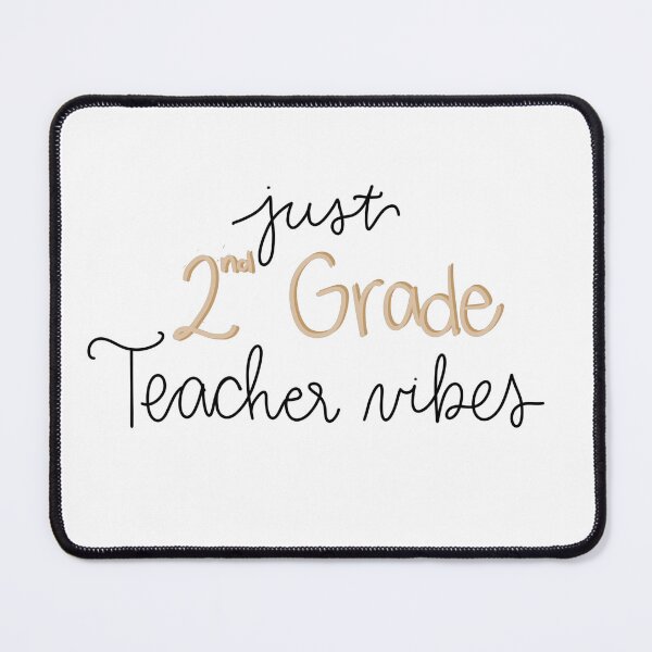 Item preview, 2nd grade teacher vibes designed and sold by callmedort.