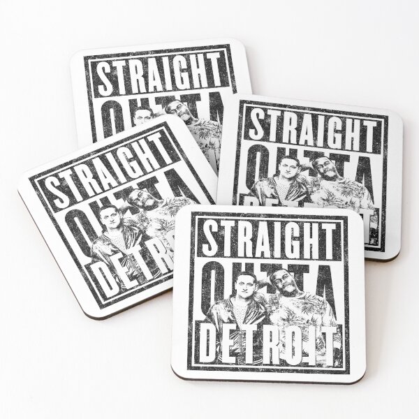 Item preview, Straight Outta Detroit (Variant) designed and sold by huckblade.