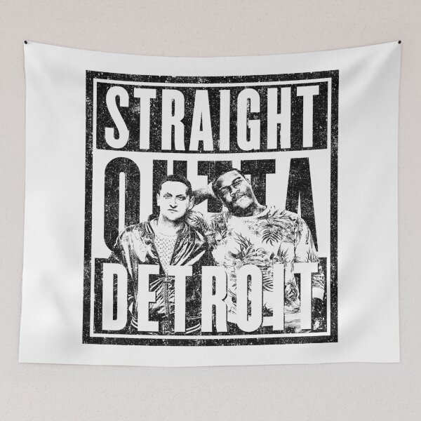 Item preview, Straight Outta Detroit (Variant) designed and sold by huckblade.