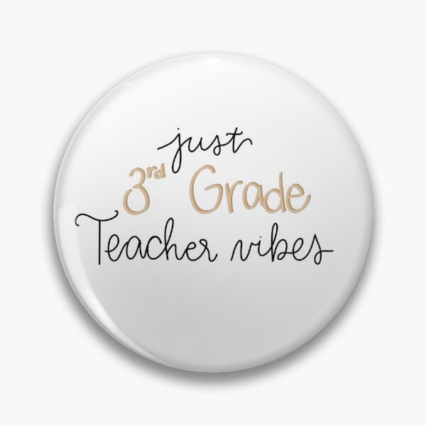 Item preview, 3rd Grade Teacher Vibes designed and sold by callmedort.