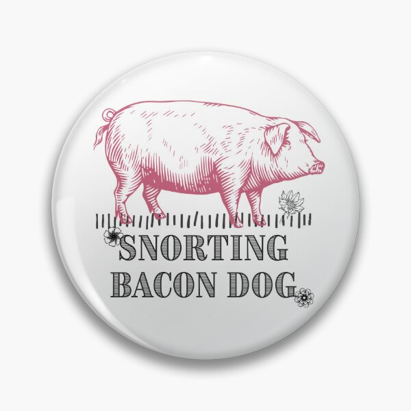 Item preview, Snorting Bacon Dog designed and sold by extrememaggie.