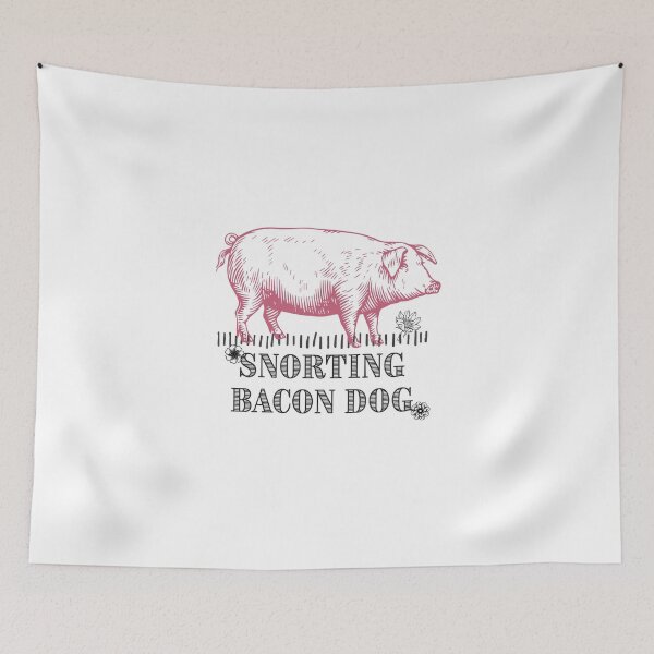 Item preview, Snorting Bacon Dog designed and sold by extrememaggie.