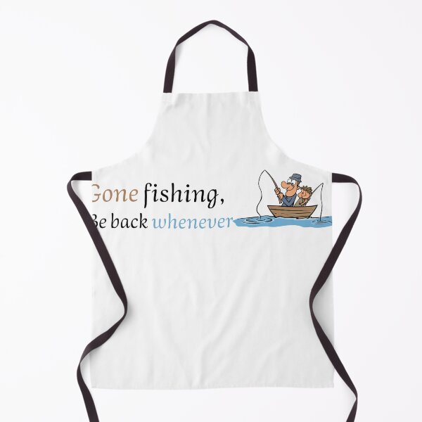 Item preview, GONE FISHING, BE BACK WHENEVER. FUNNY GIFTS FOR ANGLERS. designed and sold by light-artist.