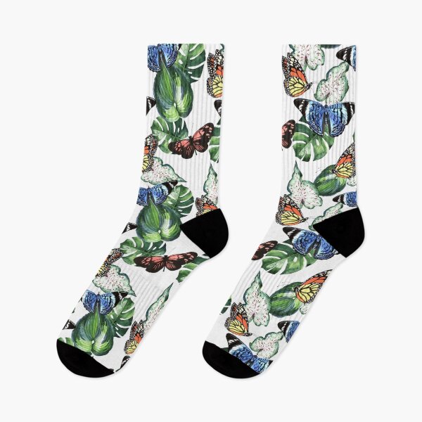 Item preview, Fluttering Paradise: Tropical Plants and Butterfly Delights designed and sold by DesignFuture99.