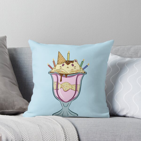Item preview, Birthday Cat Sundae designed and sold by RaccoonHordee.