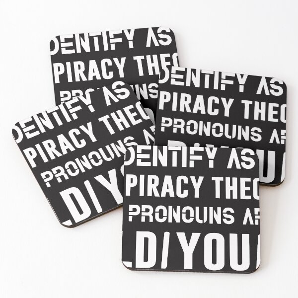Item preview, I IDENTIFY AS A CONSPIRACY THEORIST MY PRONOUNS ARE TOLD YOU SO designed and sold by TrendyTweets.