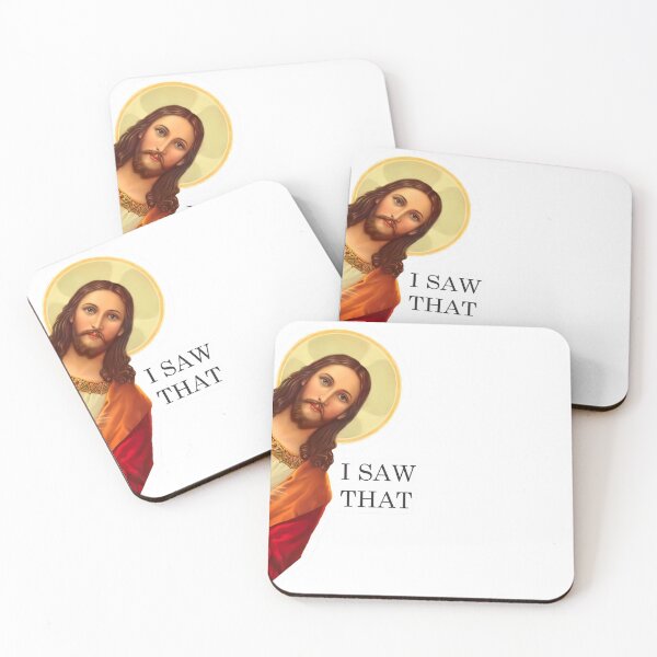 Item preview, Jesus I Saw That Funny Gifts Meme Religious Humor  designed and sold by ButonDesign.