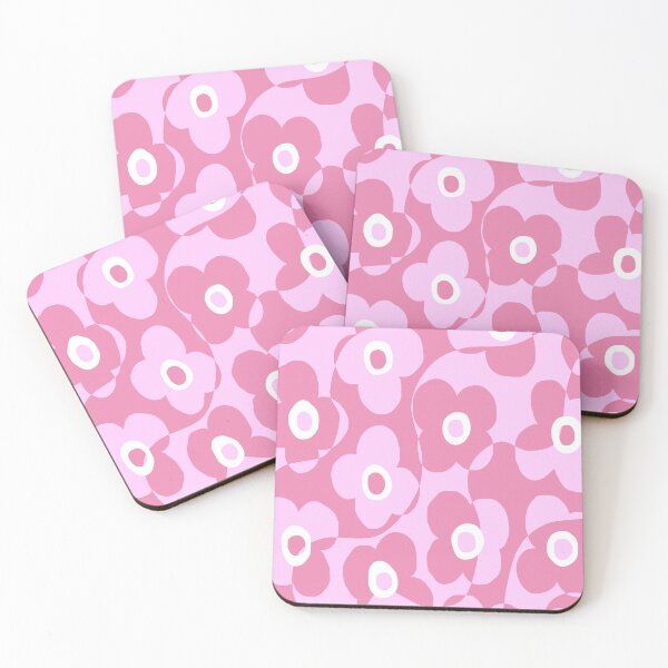 Item preview, Groovy Retro Flowers in Gradien Pink designed and sold by Deutschic.