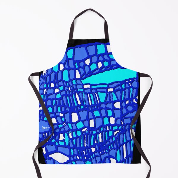 Item preview, Abstract cutout mask (blues black background) designed and sold by MentaLee.