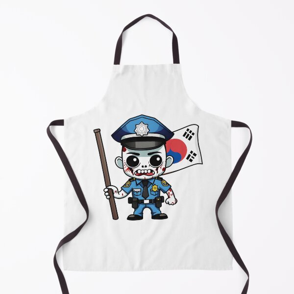 Item preview, Police Korean Zombie designed and sold by magicalofart.