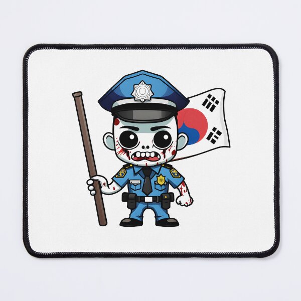 Item preview, Police Korean Zombie designed and sold by magicalofart.