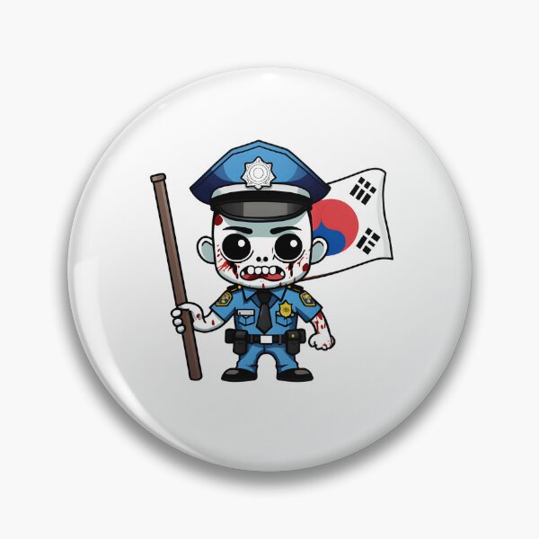 Item preview, Police Korean Zombie designed and sold by magicalofart.