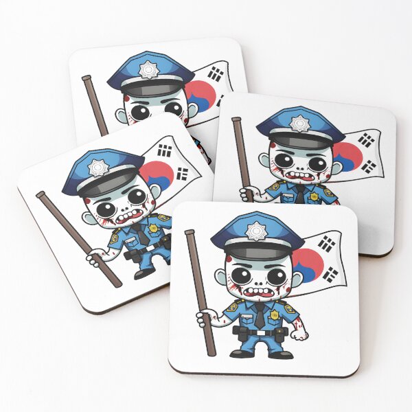 Item preview, Police Korean Zombie designed and sold by magicalofart.