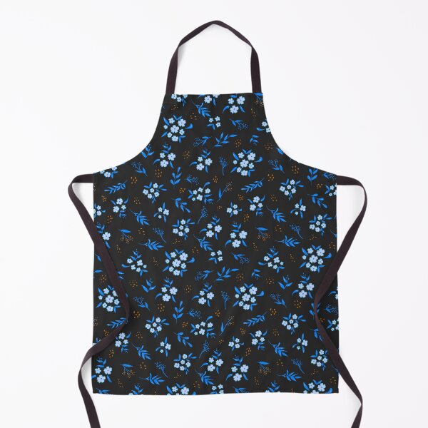 Aperçu de l'œuvre ditsy en bleu créée et vendue par Silviaclara.