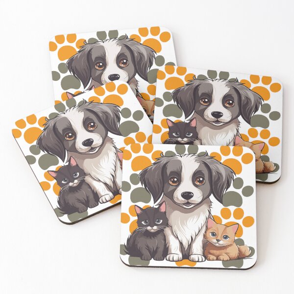 Item preview, cute dogs & cats designed and sold by artscreat.