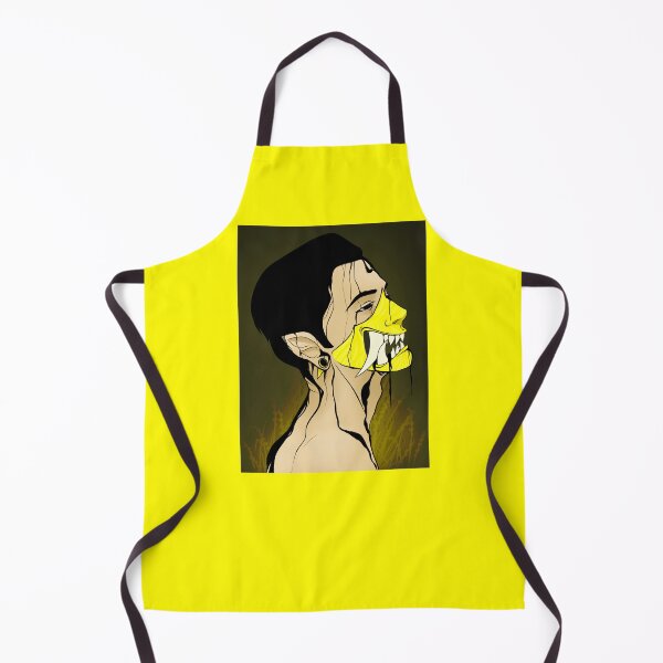 Aperçu de l'œuvre Oni jaune créée et vendue par funkreality.