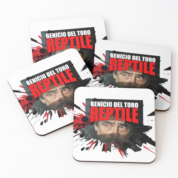 Item preview, Benicio Del Toro Reptile movie graphic illustration design ironpalette designed and sold by ironpalette.